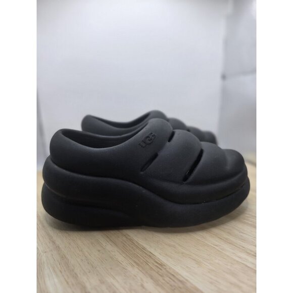 UGG Big Kid's Sport Yeah Clog Shoes Black - Size 3 (1133771K) - Picture 1 of 6